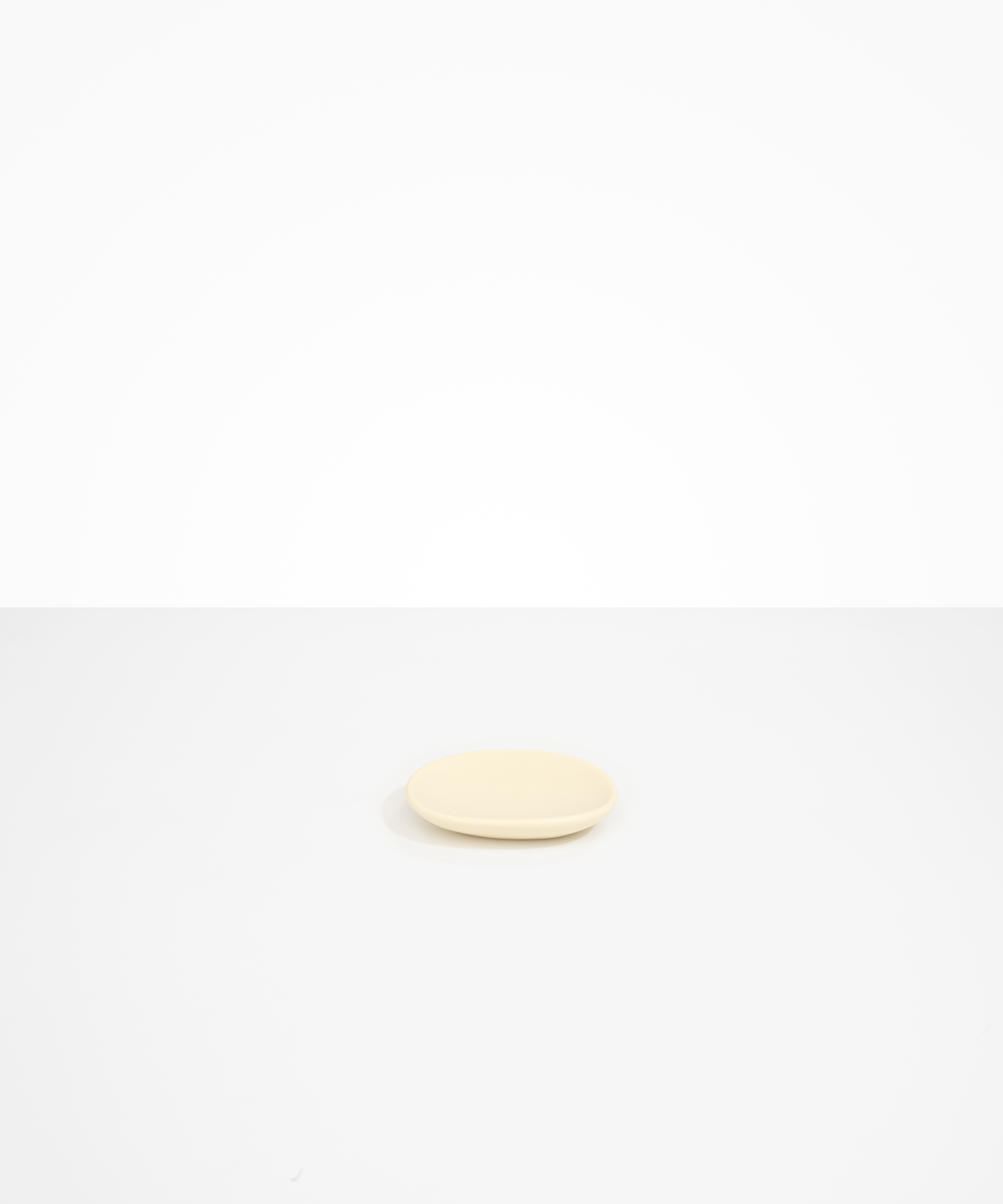 Dinosaur Designs Temple Dish in Cream Colour resin.