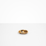 Dinosaur Designs Temple Dish in Light Horn Colour resin