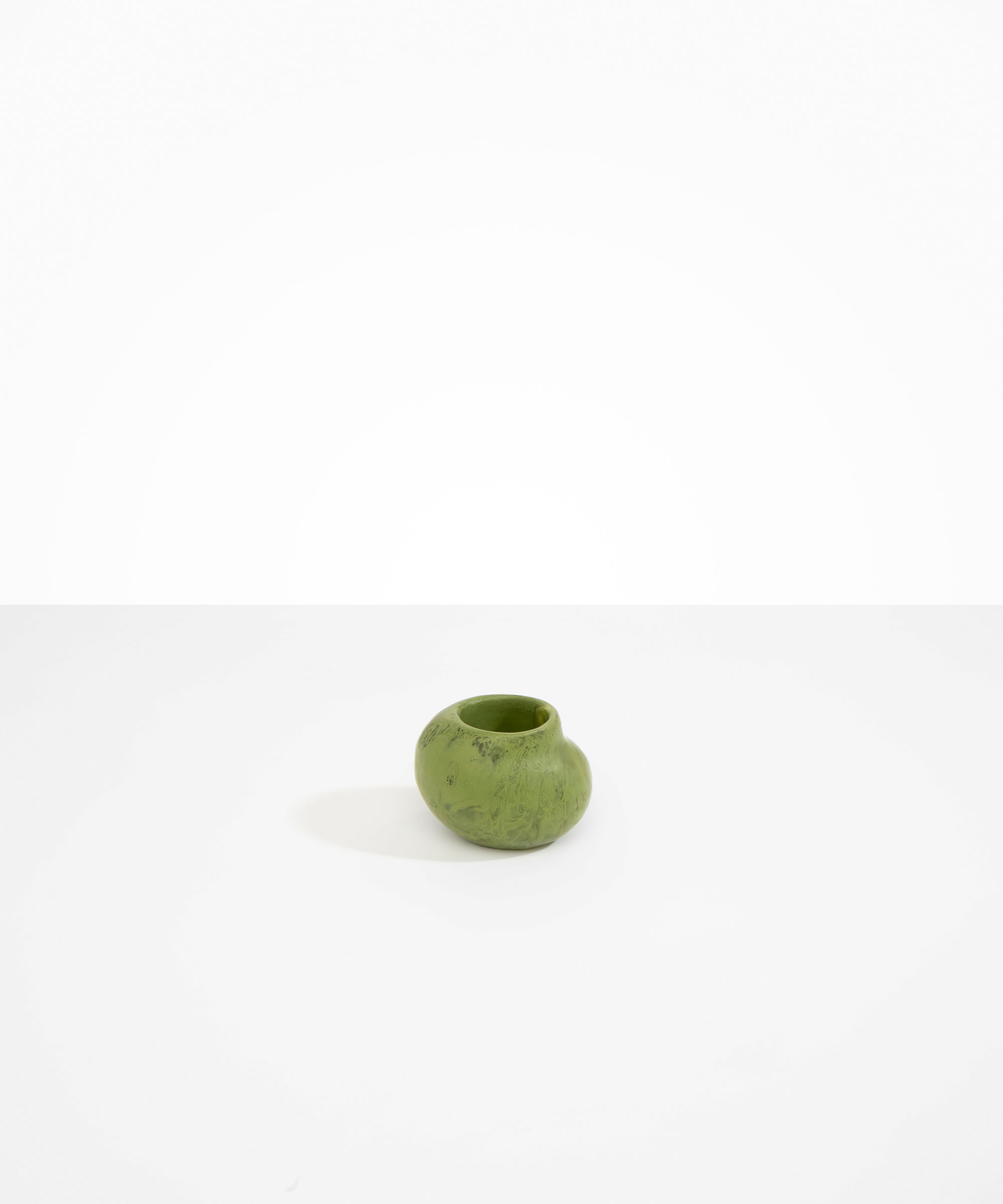 Dinosaur Designs Small Moss Vase Vases in Olive Colour resin