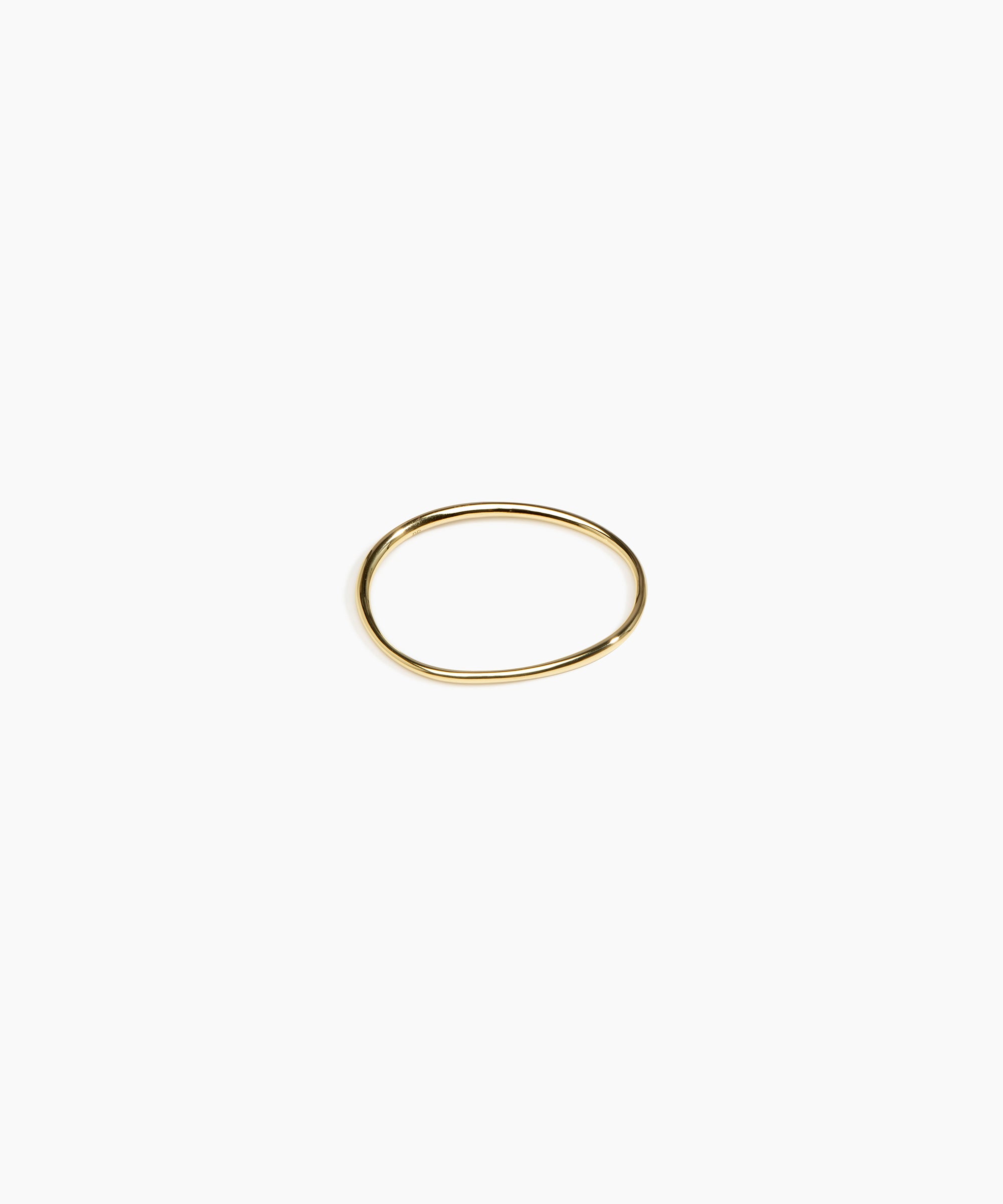 Dinosaur Designs Pebble Bangle in nano-coated brass