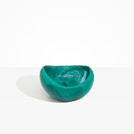 Dinosaur Designs Large Beetle Bowl in Mineral Swirl Colour resin.