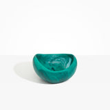 Dinosaur Designs Large Beetle Bowl in Mineral Swirl Colour resin.
