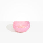 Dinosaur Designs Large Beetle Bowl in Shell Pink Colour resin.