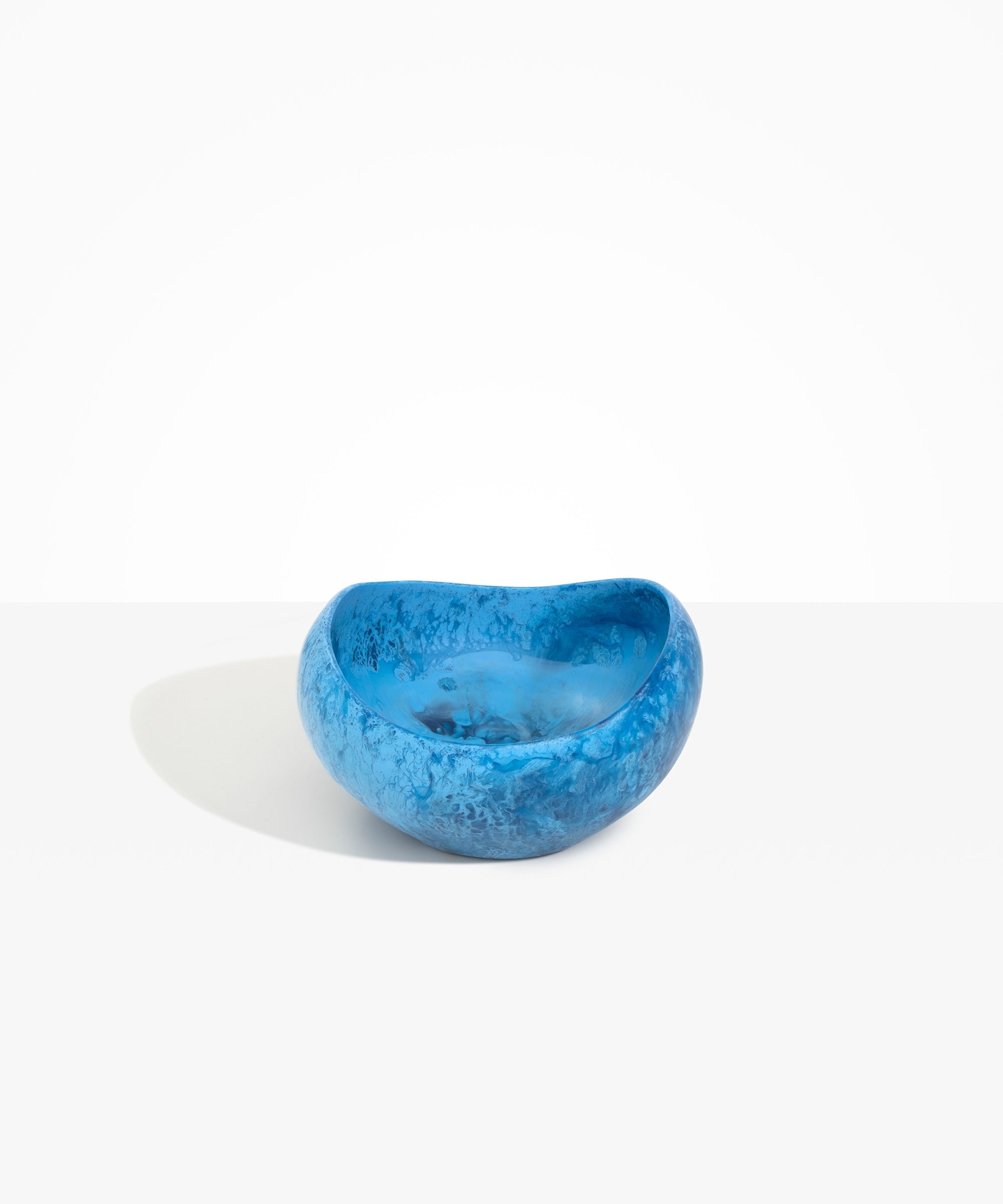 Dinosaur Designs Large Beetle Bowl in Sky Colour resin.
