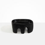 Dinosaur Designs Large Branch Bowl Bowls in Black Colour resin