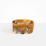 Dinosaur Designs Large Branch Bowl Bowls in Light Horn Colour resin