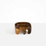 Dinosaur Designs Medium Branch Bowl Bowls in Dark Horn Colour resin
