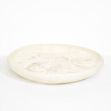 Dinosaur Designs Extra Large Earth Bowl in Chalk Swirl Colour resin