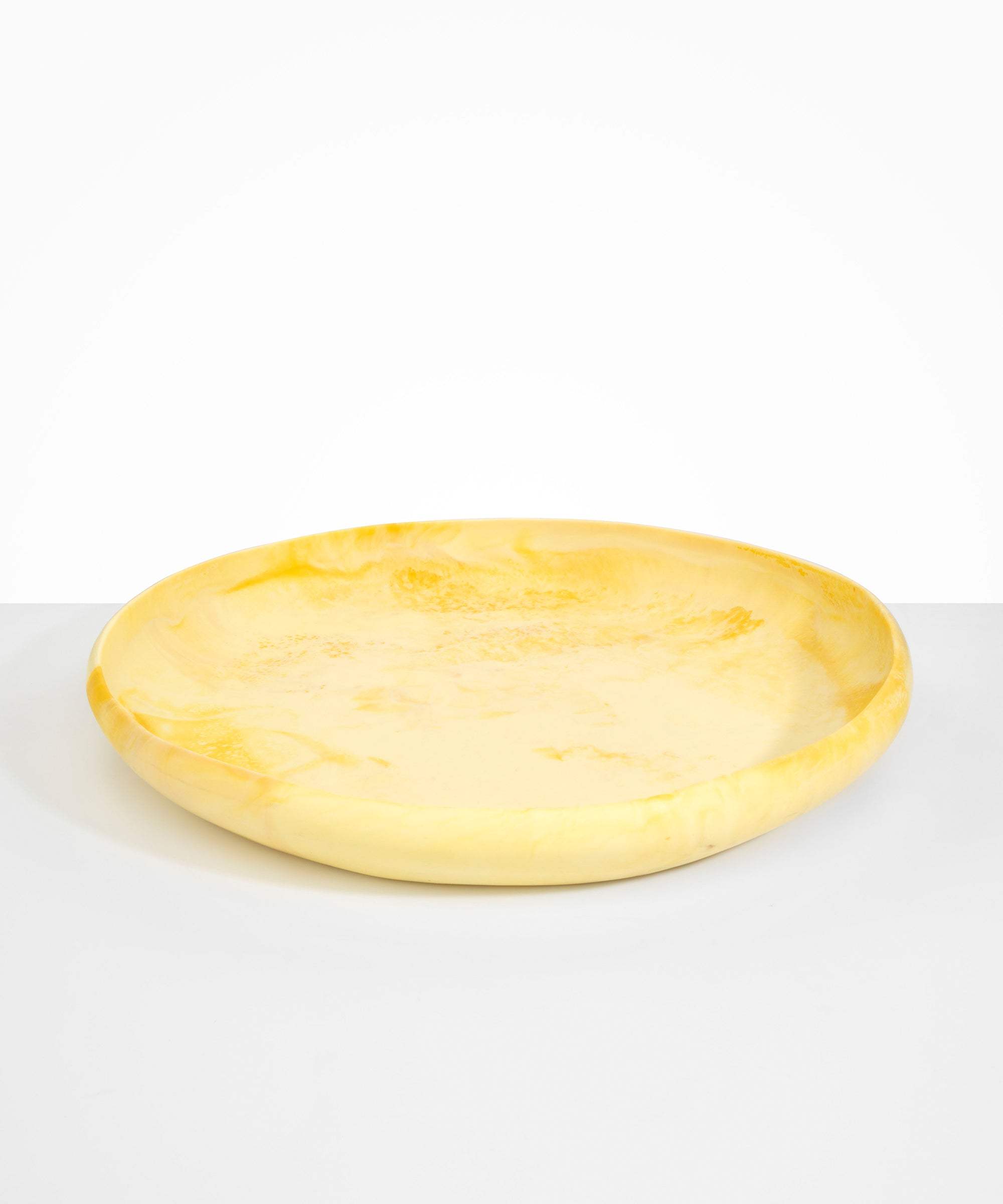 Dinosaur Designs Extra Large Earth Bowl in Daisy Colour resin..