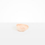 Dinosaur Designs Flow Dessert Bowl in Rose Swirl Colour resin