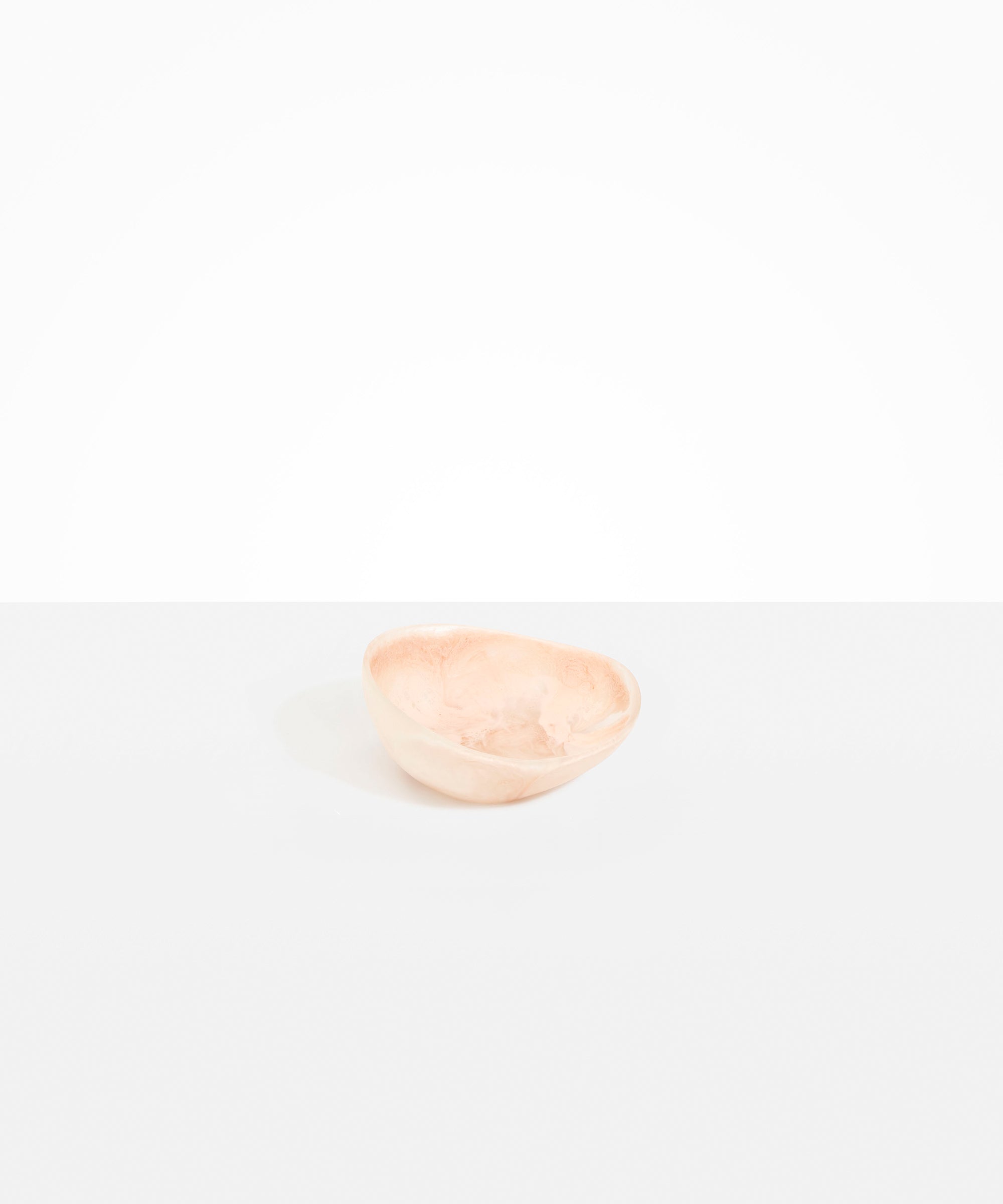Dinosaur Designs Long Stone Servers in White Marble Colour resin..