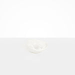 Dinosaur Designs Flow Dessert Bowl Bowls in Snow Swirl Colour resin