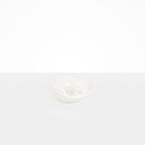 Dinosaur Designs Flow Dessert Bowl Bowls in Snow Swirl Colour resin
