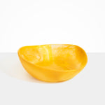 Dinosaur Designs Large Flow Bowl Bowls in Honeycomb Colour resin