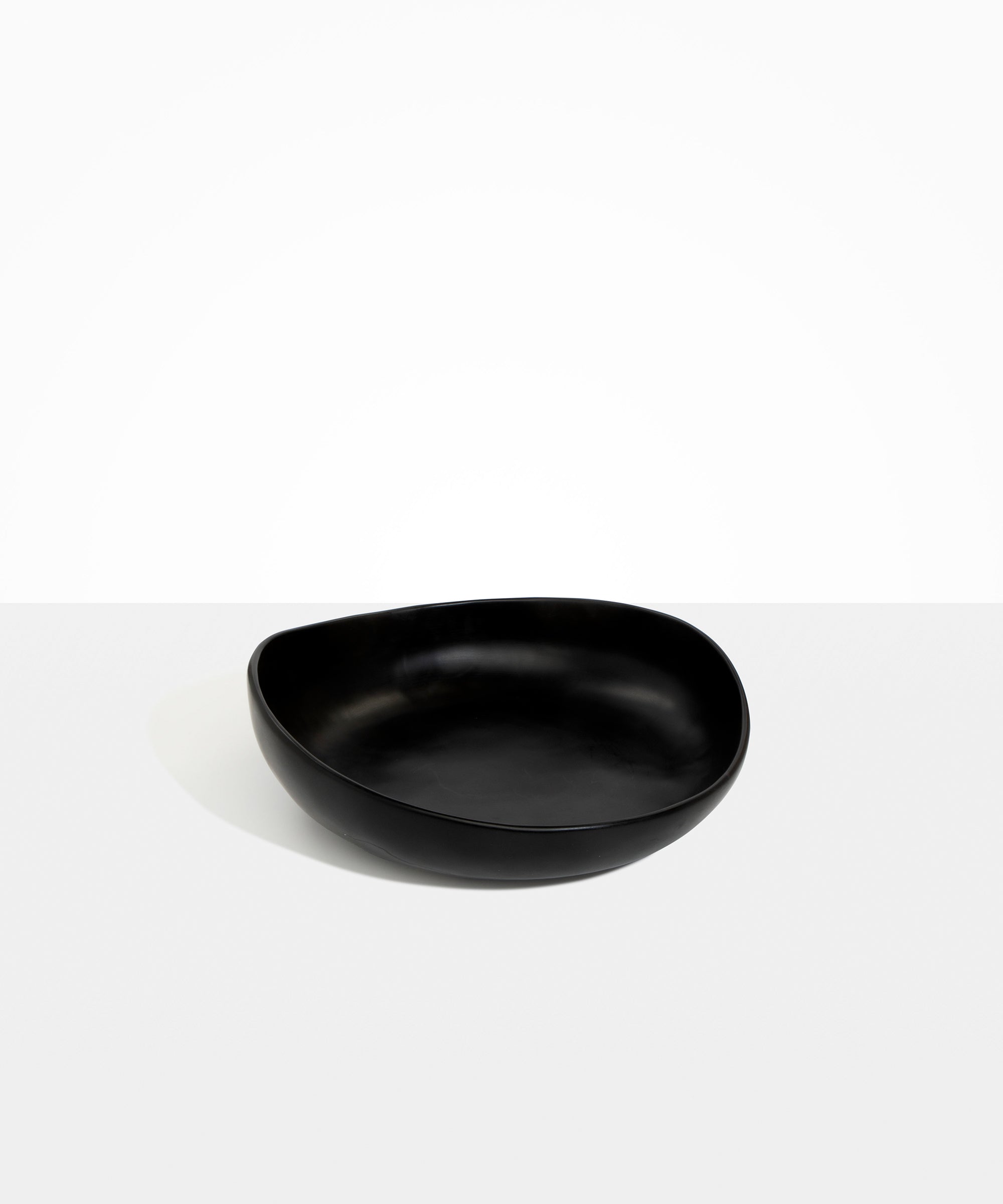 Dinosaur Designs Medium Flow Bowl Bowls in Black Colour resin