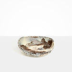 Dinosaur Designs Medium Flow Bowl in Cappuccino Colour resin.
