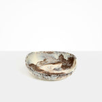 Dinosaur Designs Medium Flow Bowl in Cappuccino Colour resin