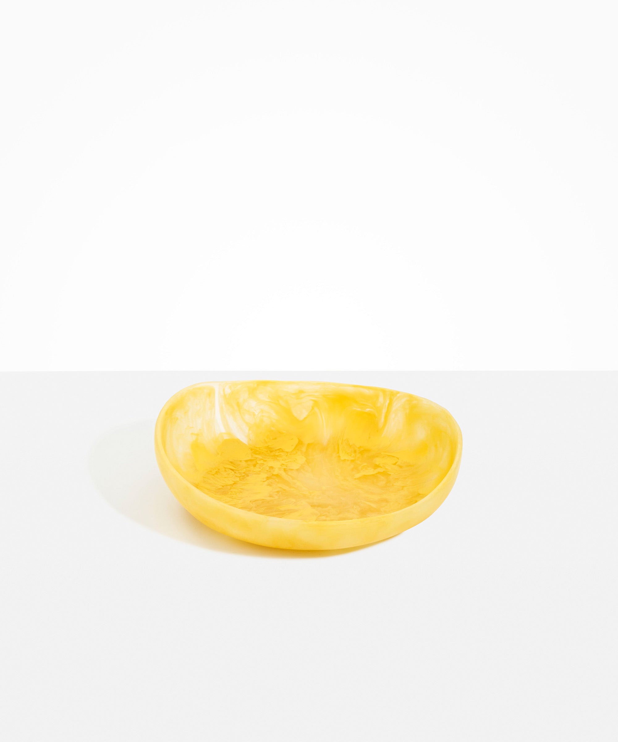 Dinosaur Designs Medium Flow Bowl in Pollen Colour resin.