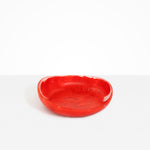 Dinosaur Designs Medium Flow Bowl Bowls in Poppy Colour resin