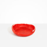 Dinosaur Designs Medium Flow Bowl Bowls in Poppy Colour resin