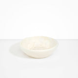 Dinosaur Designs Large Salad Bowl in Chalk Swirl Colour resin