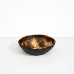 Dinosaur Designs Large Salad Bowl in Dark Horn Colour resin.