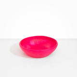 Dinosaur Designs Large Salad Bowl in Flamingo Colour resin.