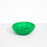 Dinosaur Designs Large Salad Bowl in Leaf Colour resin