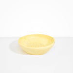 Dinosaur Designs Large Salad Bowl in Lemon Colour resin.