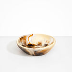 Dinosaur Designs Large Salad Bowl Bowls in Light Horn Colour resin