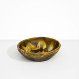 Dinosaur Designs Large Salad Bowl Bowls in Malachite Colour resin