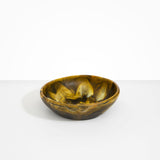 Dinosaur Designs Large Salad Bowl in Malachite Colour resin
