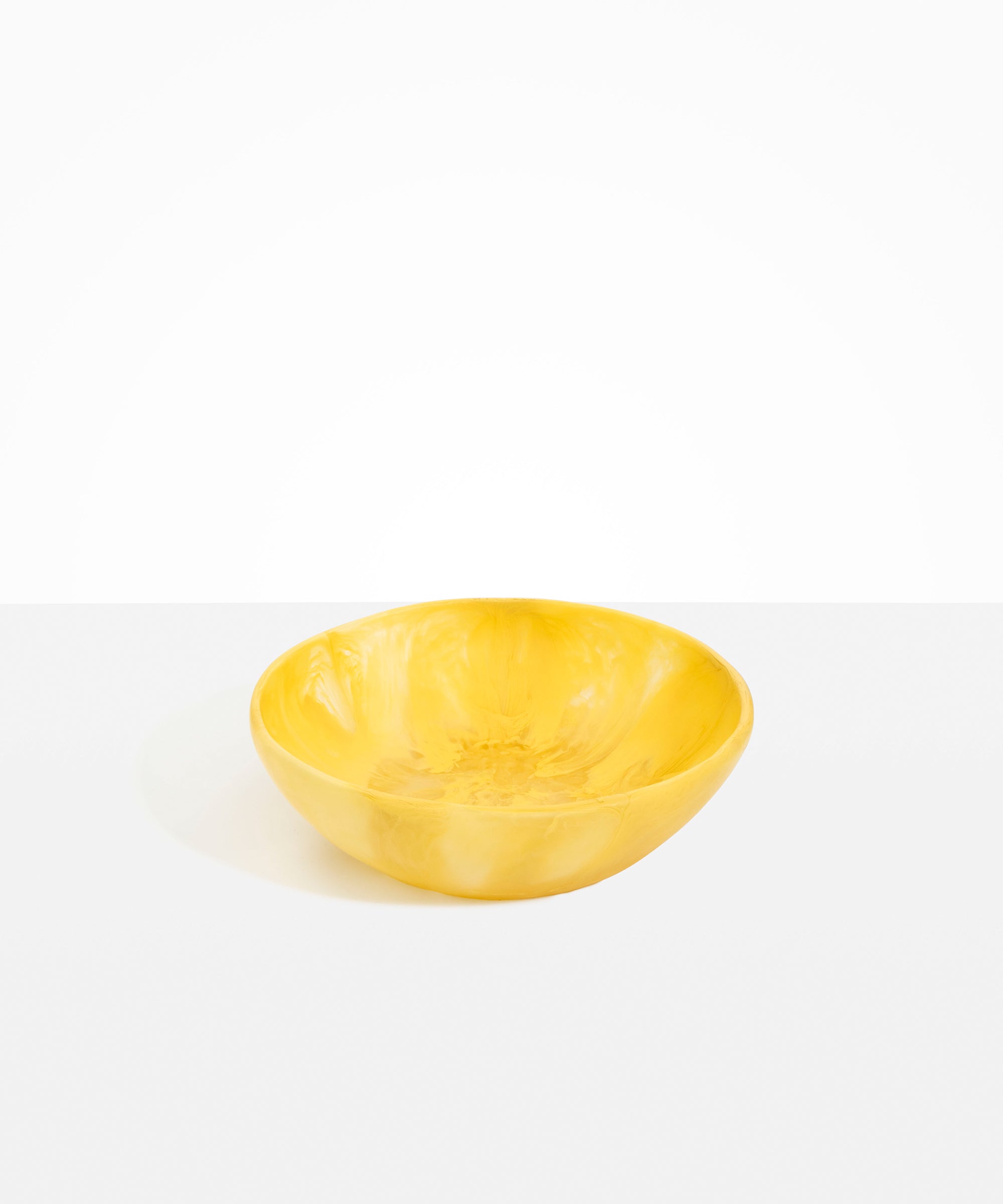 Dinosaur Designs Large Salad Bowl in Pollen Colour resin.