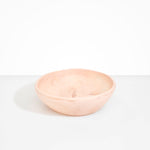 Dinosaur Designs Large Salad Bowl Bowls in Rose Swirl Colour resin