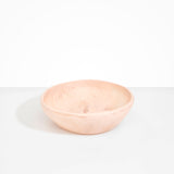 Dinosaur Designs Large Salad Bowl Bowls in Rose Swirl Colour resin