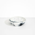 Dinosaur Designs Large Salad Bowl in White Marble Colour resin