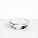 Dinosaur Designs Large Salad Bowl Bowls in White Marble Colour resin