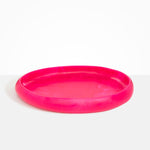 Dinosaur Designs Extra Large Rock Bowl in Flamingo Colour resin.