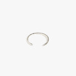 LO Collections Liquid Cuff in 925 Sterling Silver Material resin with Regular Fit