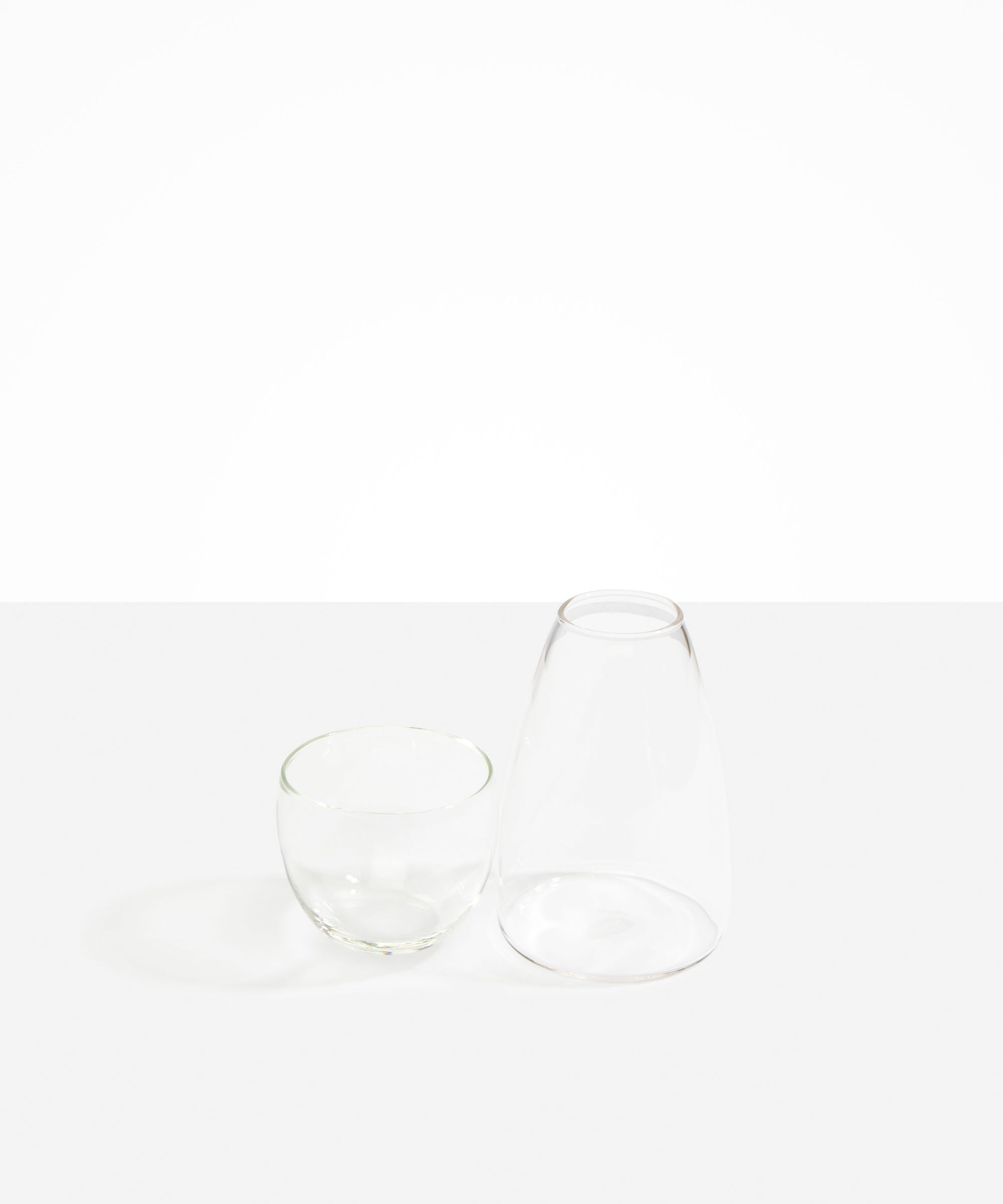 Glass Pebble Carafe