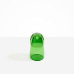 Dinosaur Designs coloured Glass Pebble Carafe cup and jug set in transparent green..