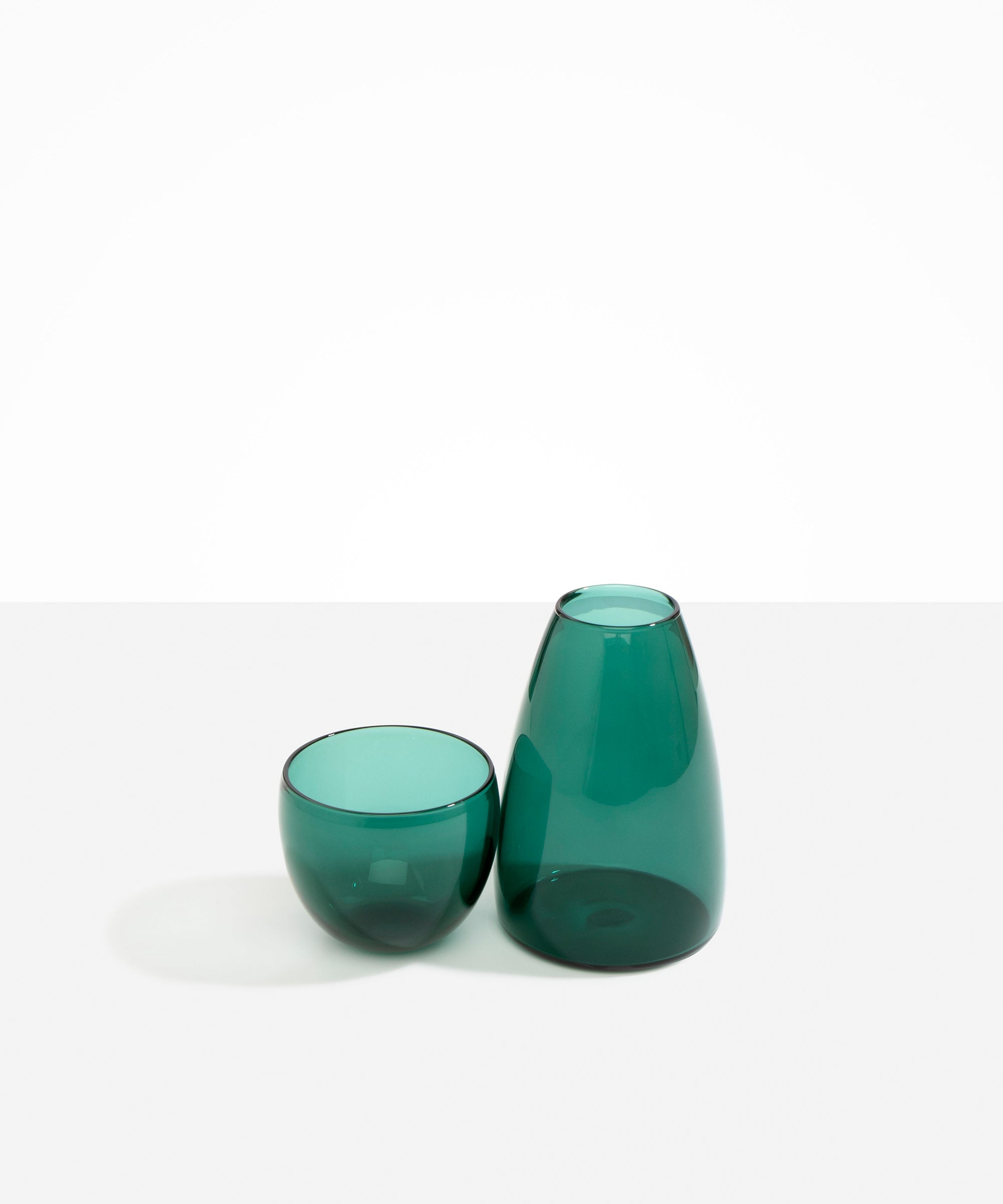 Glass Pebble Carafe