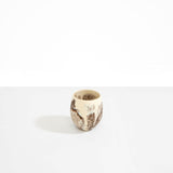 Dinosaur Designs CUPROCKLG large rock cup CAPPUCCINO .