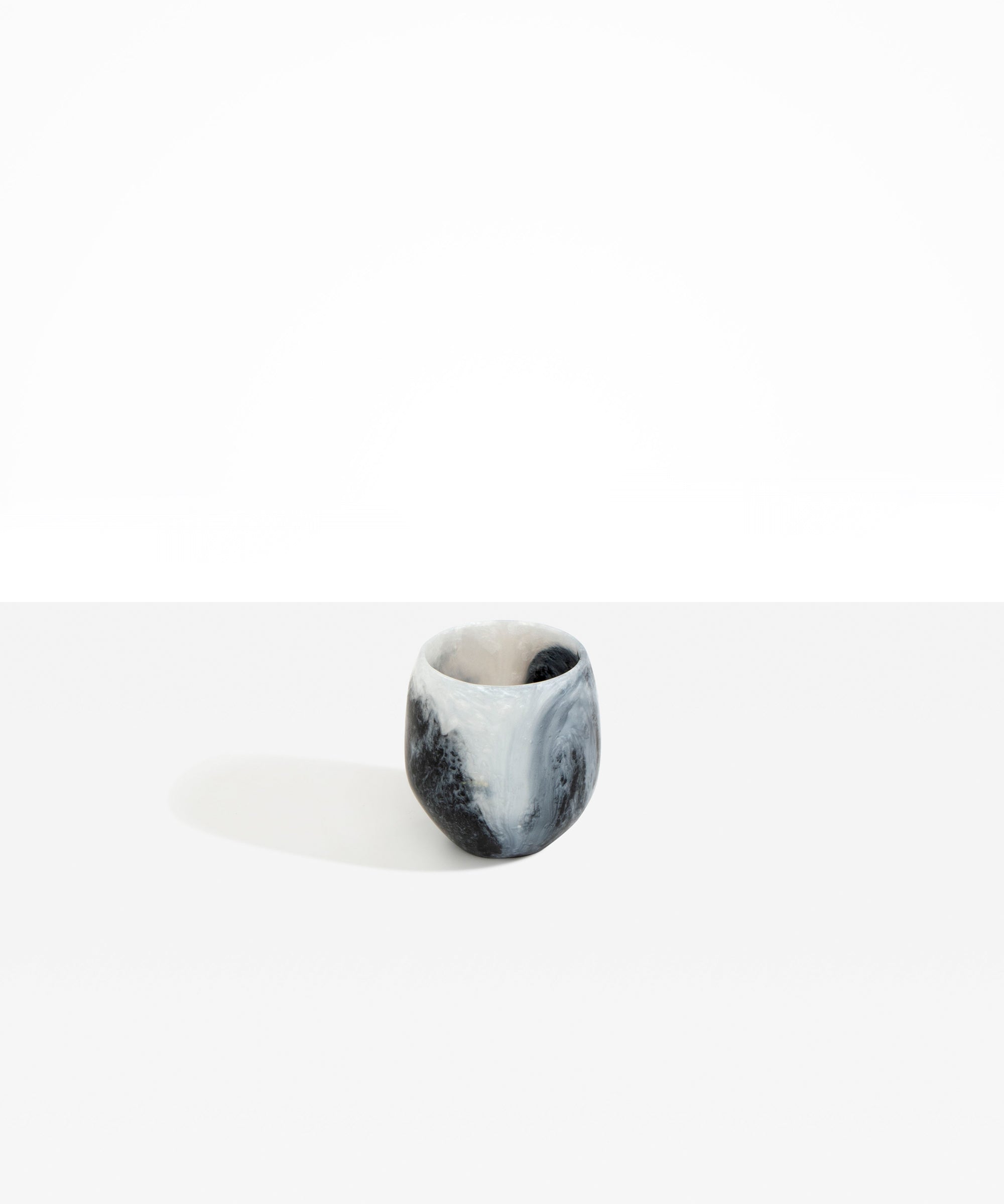 Dinosaur Designs Large Rock Cup in Slate Colour resin