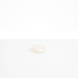 Dinosaur Designs Small Drift Dish in Chalk Swirl Colour resin