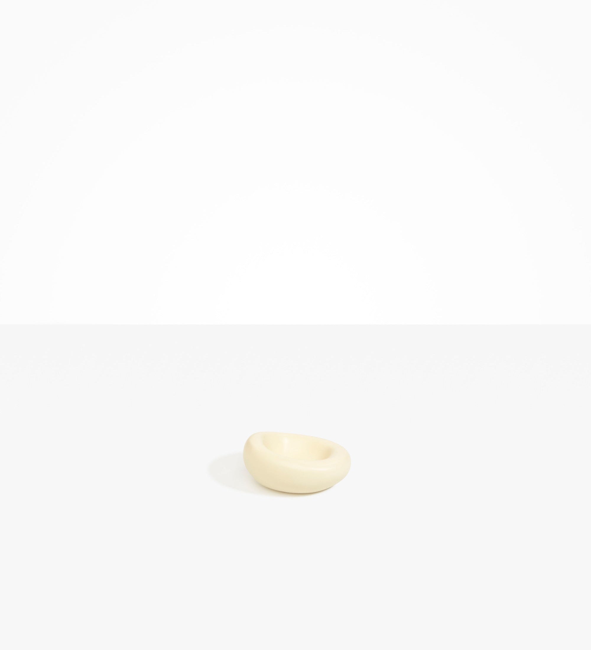 Dinosaur Designs Small Drift Dish Tableware in Cream Colour resin