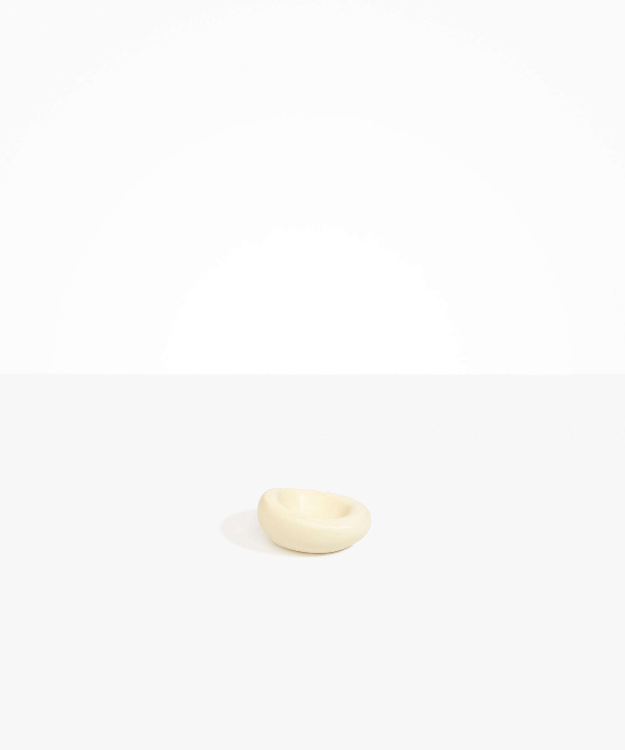 Dinosaur Designs Small Drift Dish Tableware in Cream Colour resin