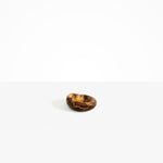 Dinosaur Designs Small Drift Dish Tableware in Dark Horn Colour resin