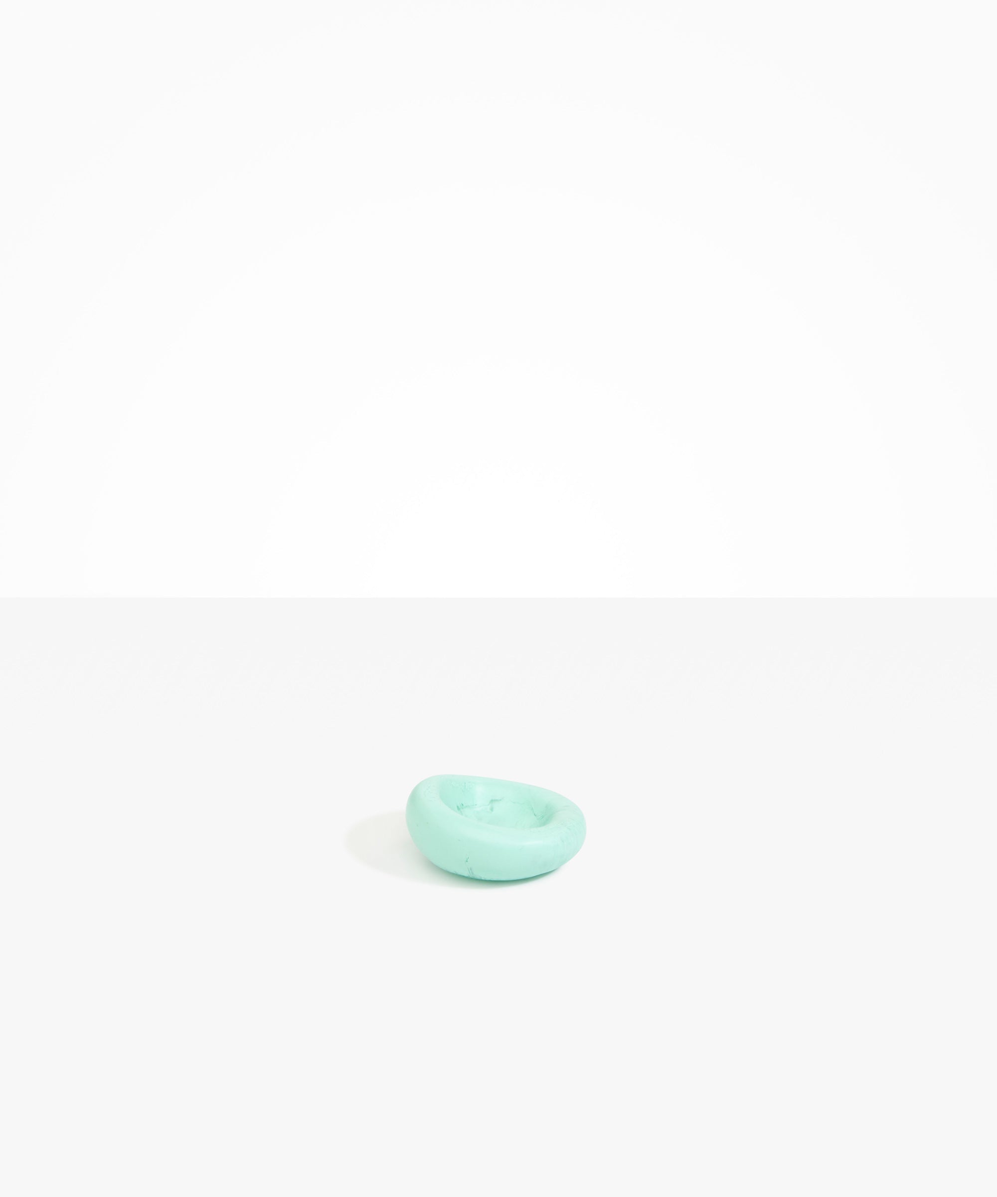 Dinosaur Designs Small Drift Dish Tableware in Mint Colour resin