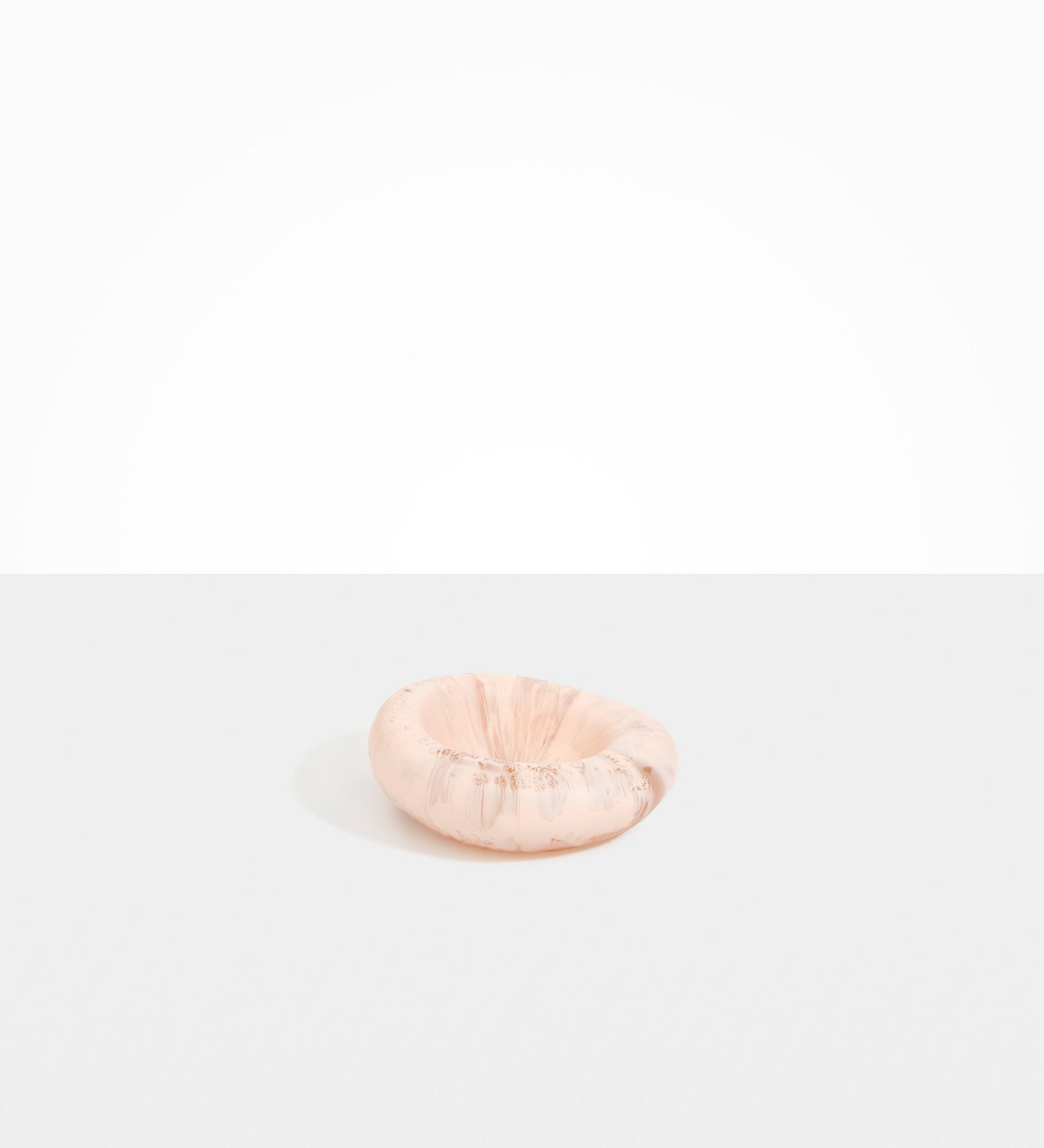 Dinosaur Designs Drift Dish Tableware in Rose Swirl Colour resin